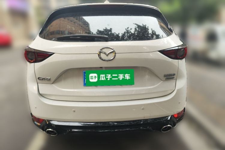 Used Mazda CX-5 2021 2.0L Automatic Two-Wheel Drive Black Knight Rear