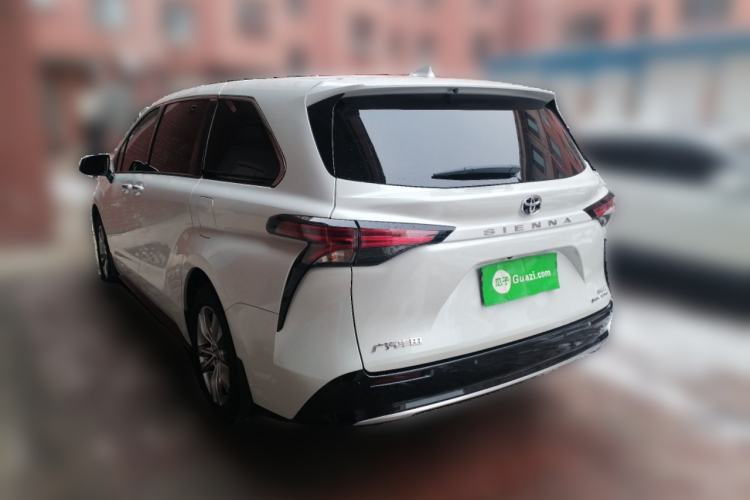 Used Toyota SIENNA 2024 2.5L Hybrid Four-Wheel Drive Prestige Edition Rear Left 45 Deg