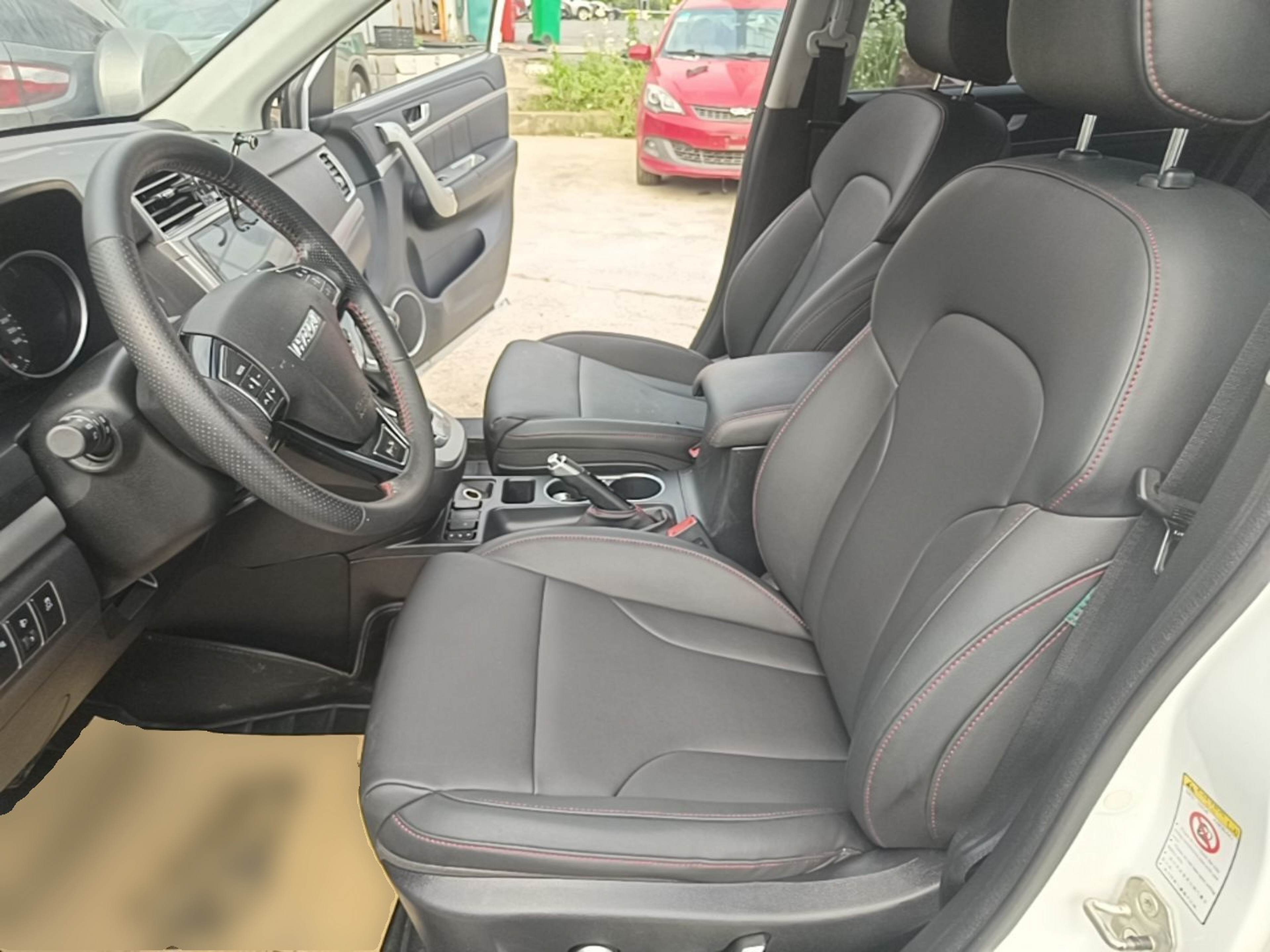Avant de la voiture