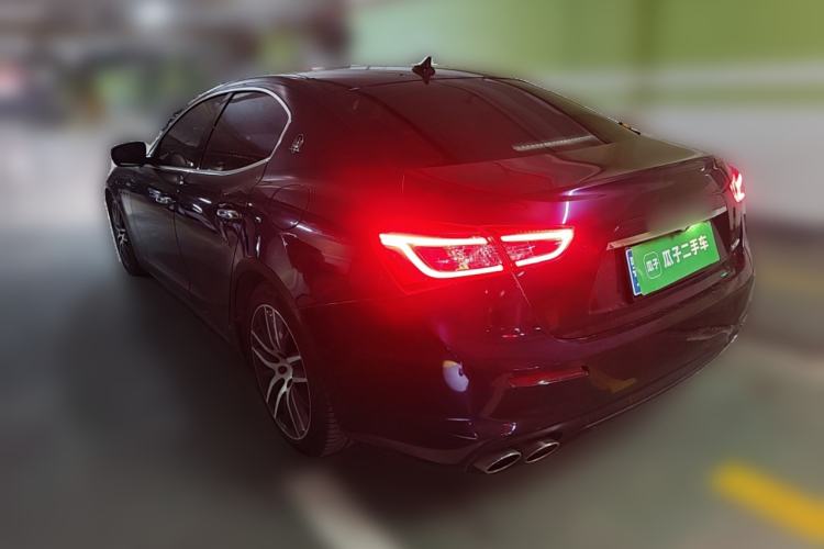 Used Maserati Ghibli 2019 3.0T Standard Version China V Emission Standard Rear Left 45 Deg