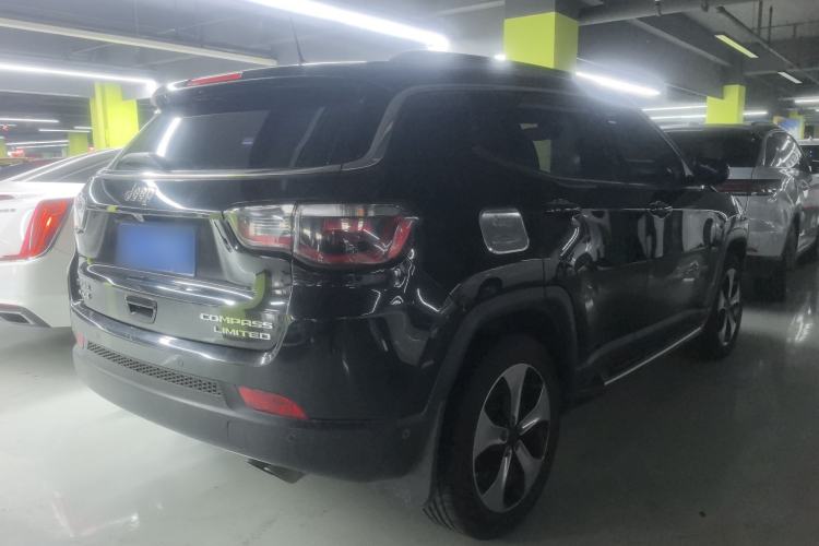 Used Jeep Compass 2017 200T Automatic Prestige Four-Wheel Drive Edition Rear Right 45 Deg