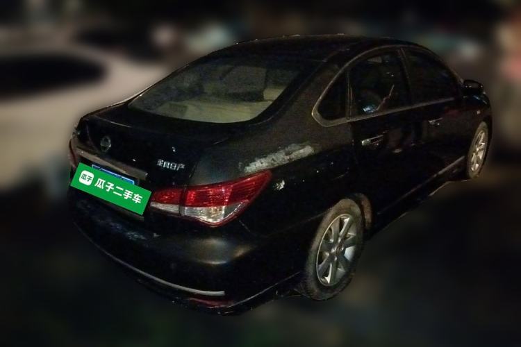 Used Nissan Sylphy 2009 1.6 XL Manual Luxury Sunroof Edition Rear Right 45 Deg