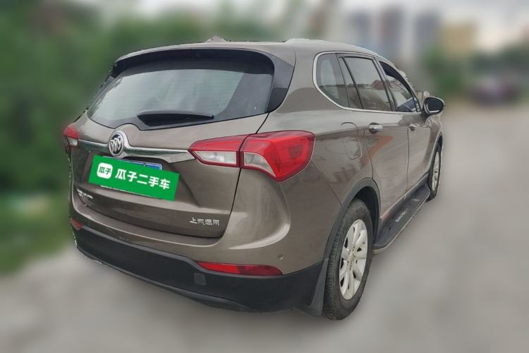 Used Buick Envision 2018 20T Two-Wheel-Drive Elite Model Rear Right 45 Deg