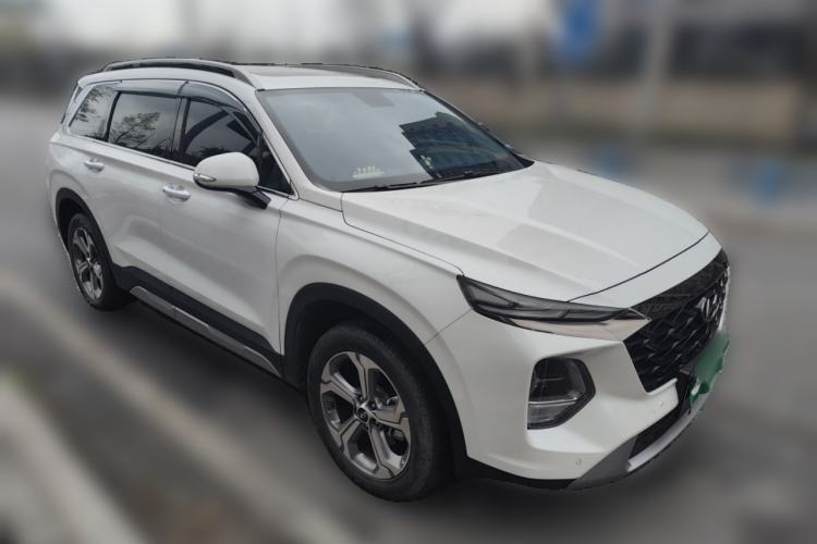 Used Hyundai Santa Fe 2023 Traveler 380T GDi Automatic All-Wheel Drive GLX HTRAC Elite Edition Front Right 45 Deg