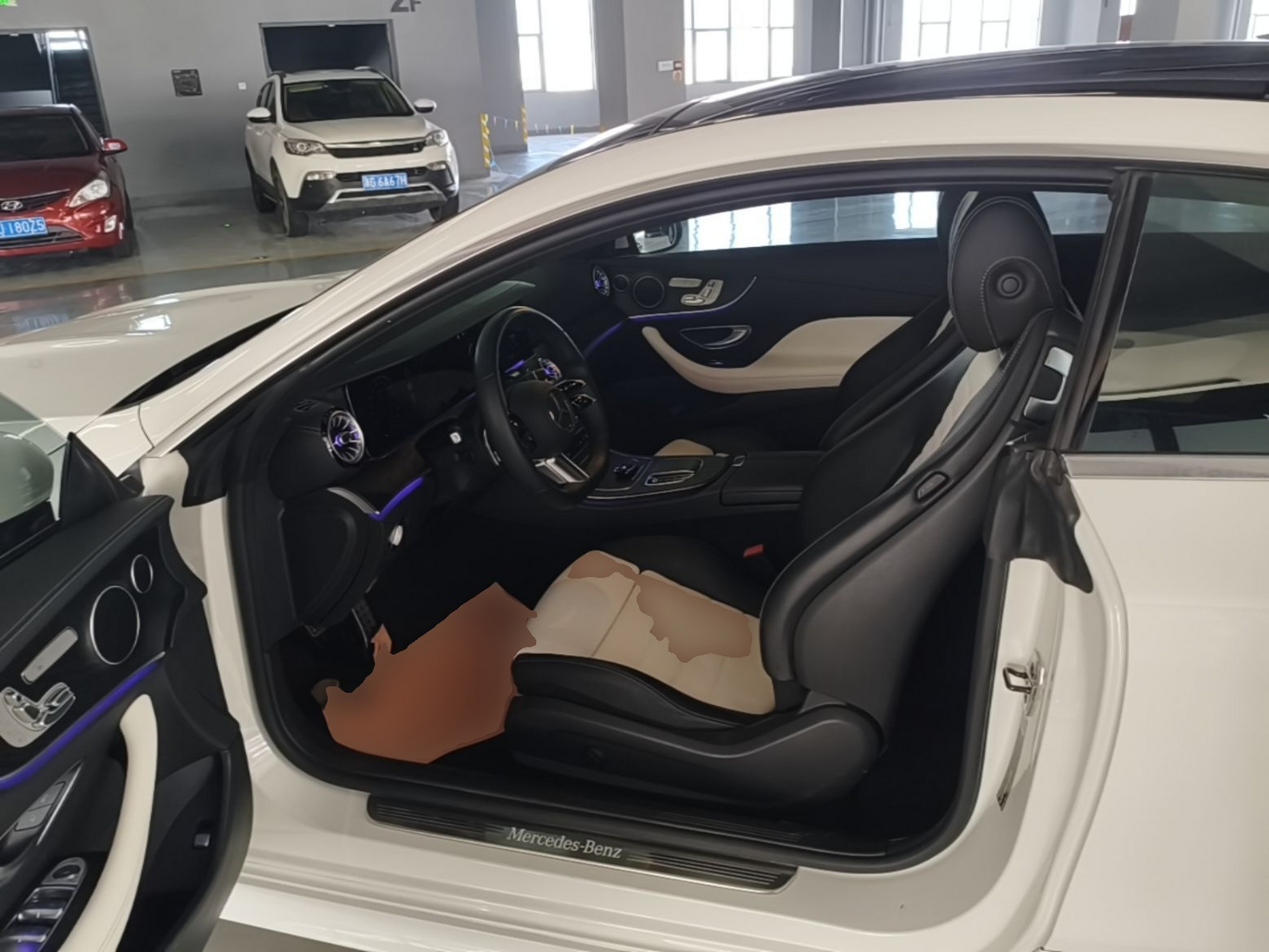 Avant de la voiture