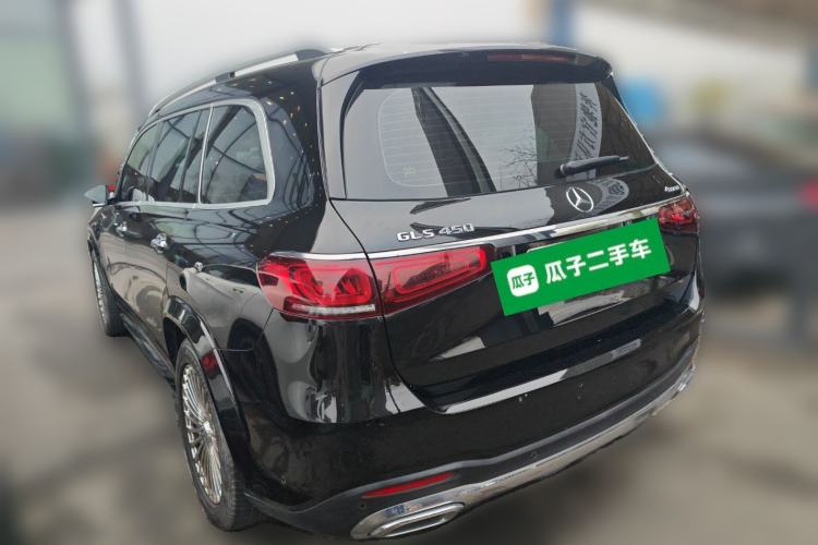 Used Mercedes-Benz GLS 2022 GLS 450 4MATIC Stylish Model Rear Left 45 Deg