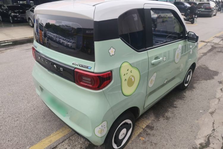 Used Wuling Hongguang MINIEV 2021 Macaron Premium Model – Lithium Iron Phosphate Rear Right 45 Deg
