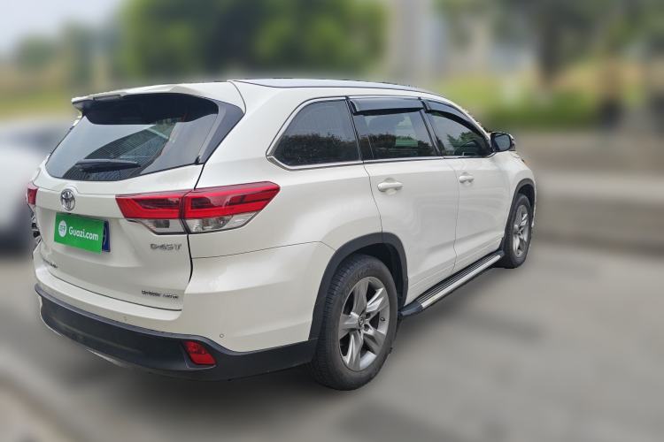 Used Toyota Highlander 2018 2.0T Four-Wheel Drive Luxury Edition 7 Seats China V Emission Standard