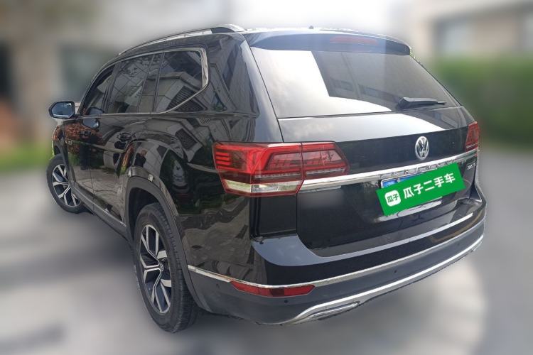 Used Volkswagen Teramont 2017 380TSI Four-Wheel Drive Luxury Edition Rear Left 45 Deg