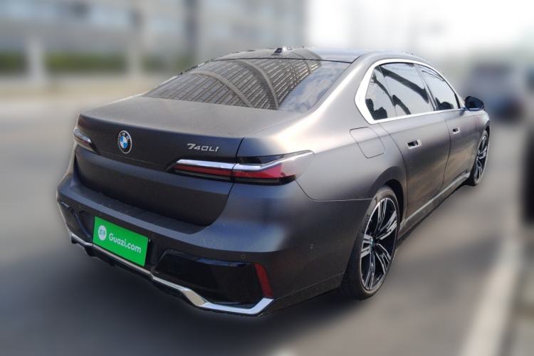 Used BMW 7 Series 2023 740Li Luxury Edition M Sport Package Rear Right 45 Deg