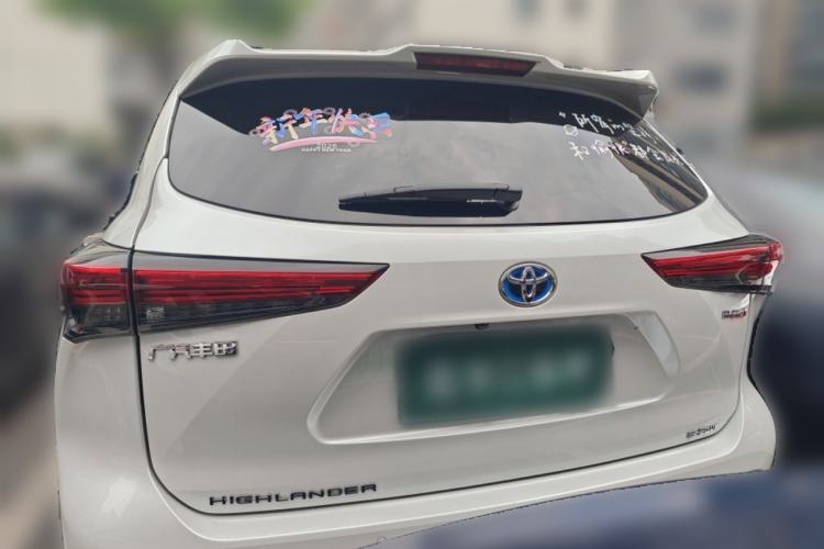 Used Toyota Highlander 2022 Dual-Engine 2.5L Four-Wheel Drive Prestige Version 7 Seats Rear