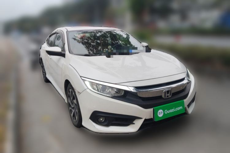 Used Honda Civic 2016 220TURBO CVT Luxury Edition Front Right 45 Deg