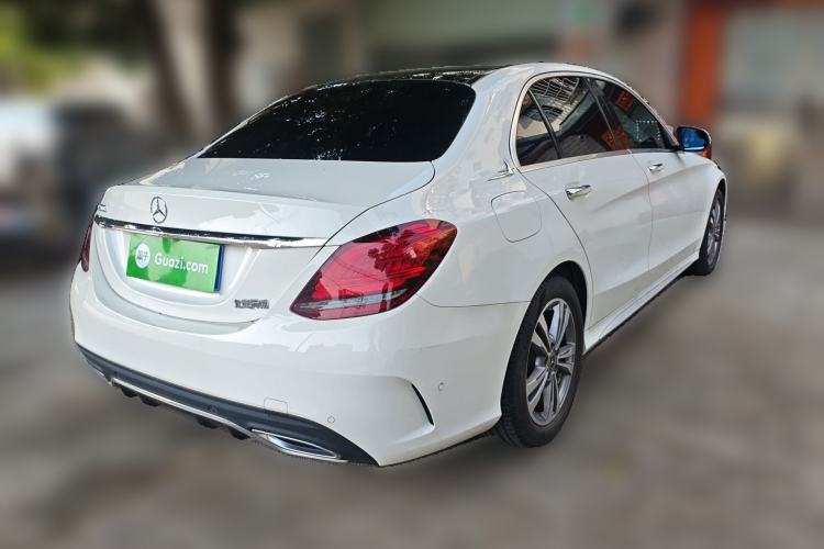 Used Mercedes-Benz C-Class 2021 C 200 L Fashion Edition Sport Version Rear Right 45 Deg