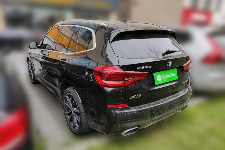 Used BMW X3 2020 xDrive30i Luxury Model with M Sport Package Rear Left 45 Deg