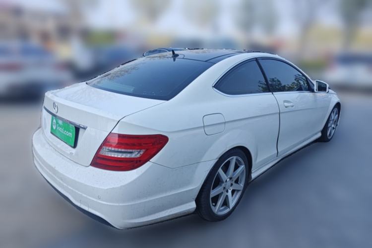 Used Mercedes-Benz C-Class 2013 C 180 Coupe Rear Right 45 Deg