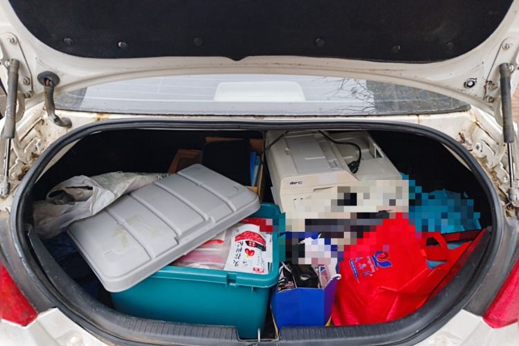 Used Bestune B50 2013 1.6L manual Comfort trim level Trunk