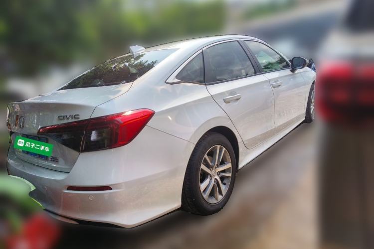 Used Honda Civic 2022 240TURBO CVT Dynamic Edition Rear Right 45 Deg