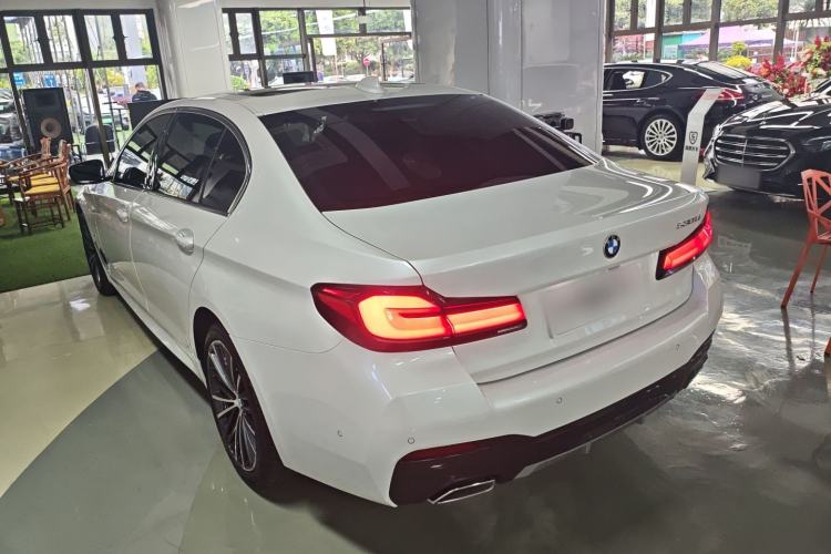 Used BMW 5 Series 2023 Restyled 530Li Leading Edition M Sport Package Rear Left 45 Deg