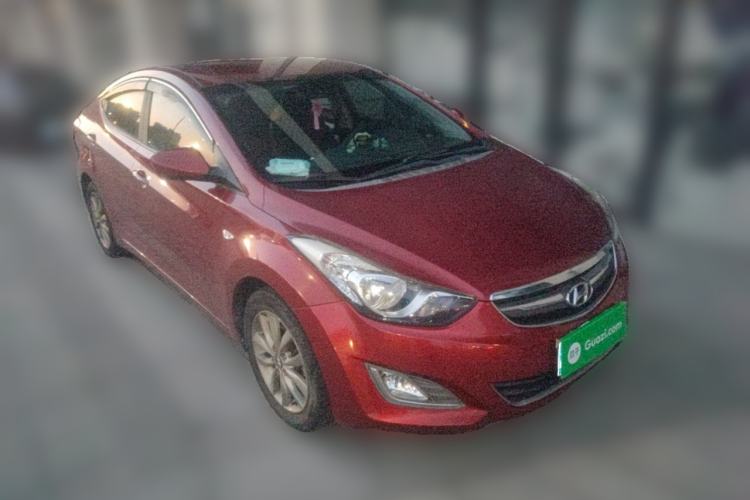 Used Hyundai Elantra (5th Generation / Langdong) 2015 1.6L Automatic Fashion Model Front Right 45 Deg