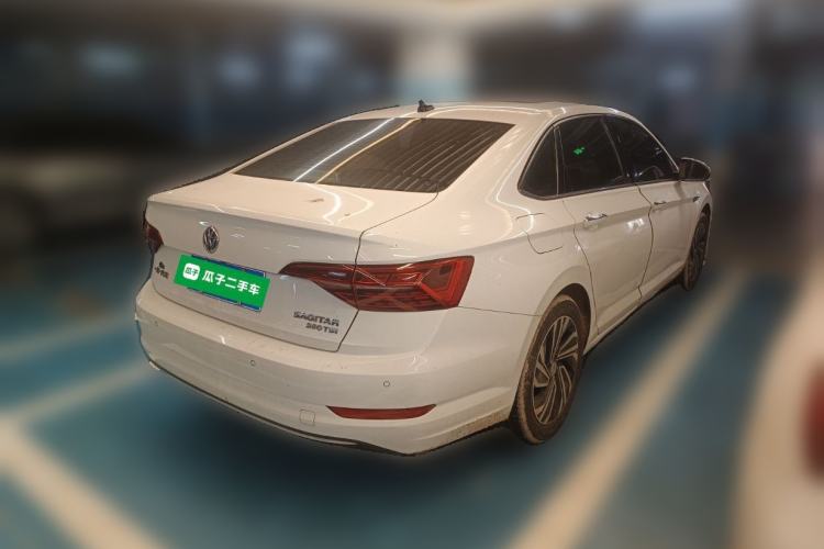 Used Volkswagen Sagitar 2021 280TSI DSG Excellence Edition Rear Right 45 Deg