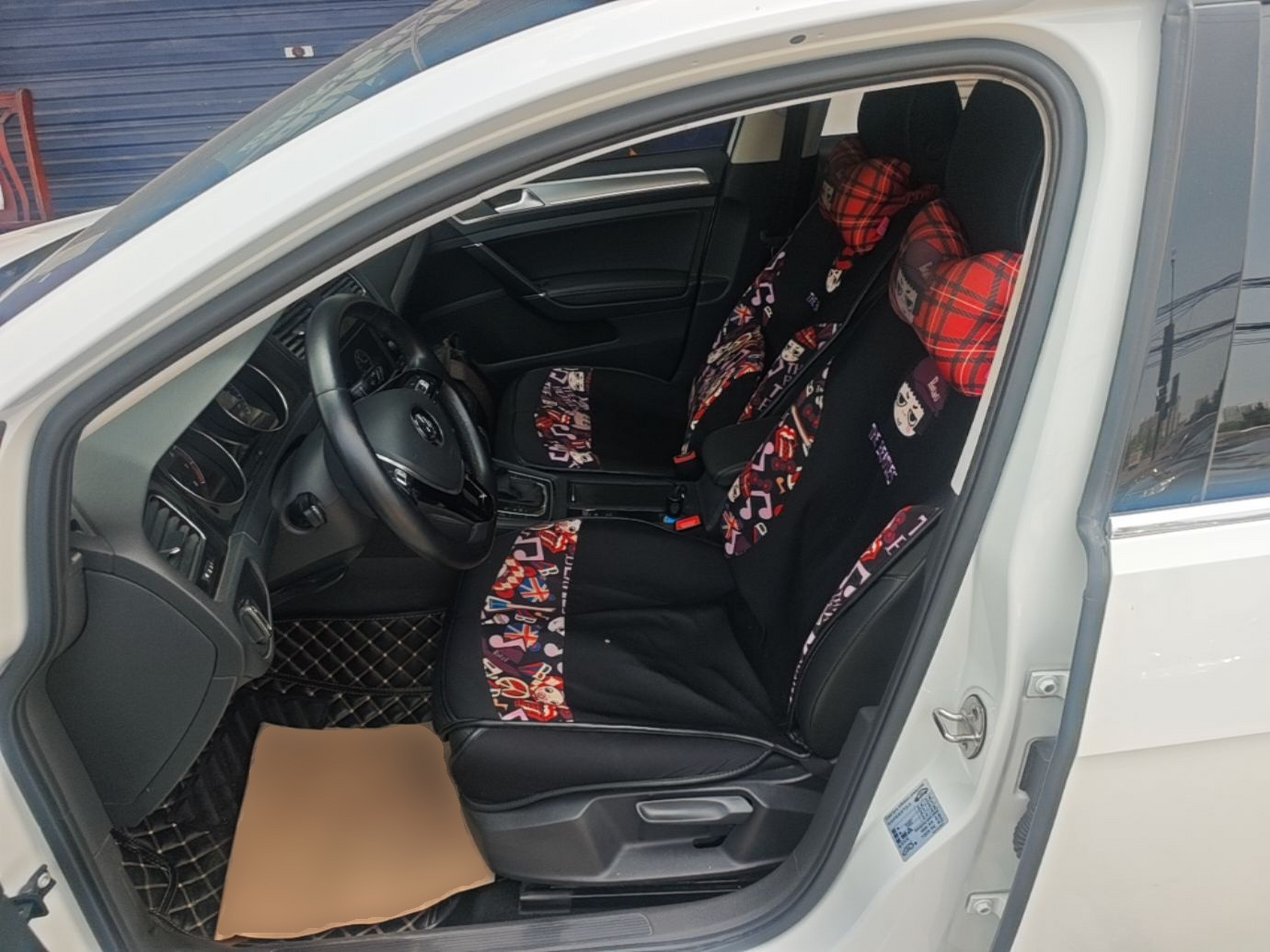 Avant de la voiture