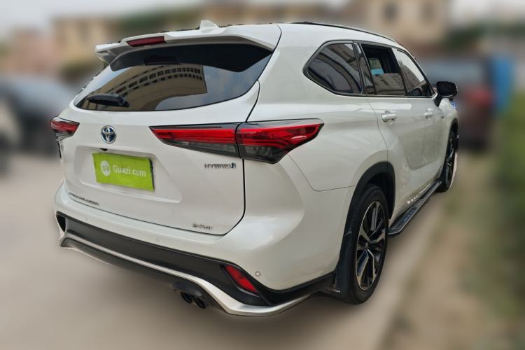 Used Toyota Crown Kluger 2021 2.5L HEV Four-Wheel Drive Premium Edition Rear Right 45 Deg