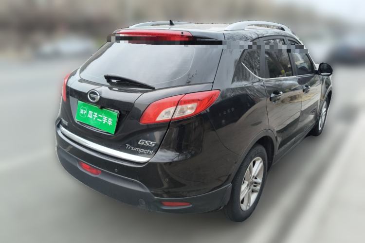 Used GAC Trumpchi GS5 2012 2.0L Automatic Two-Wheel Drive Anniversary Edition Rear Right 45 Deg