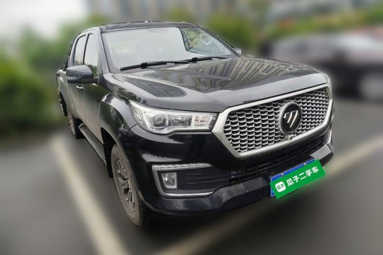 Used Foton Tunland Yutu 2020 2.0T Yutu 8 Diesel Two-Wheel Drive Luxury Long-Wheelbase 4F20TC Front Right 45 Deg