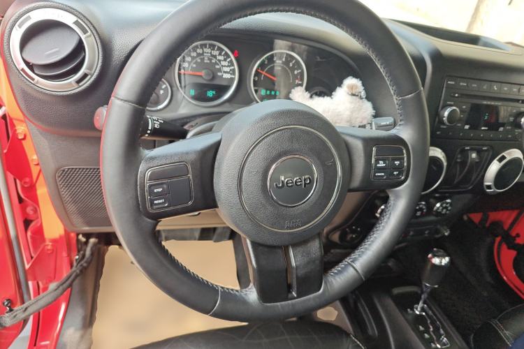 Used Jeep Wrangler 2013 3.6L Sahara two-door model
