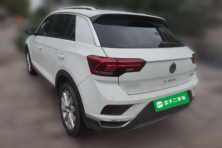 Used Volkswagen T-ROC 2021 Revised Version 280TSI DSG Two-Wheel Drive Elite Connect Edition Rear Left 45 Deg