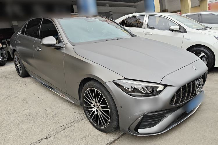 Used Mercedes-Benz C-Class 2023 Second Facelift C 260 L Sport Edition Front Right 45 Deg