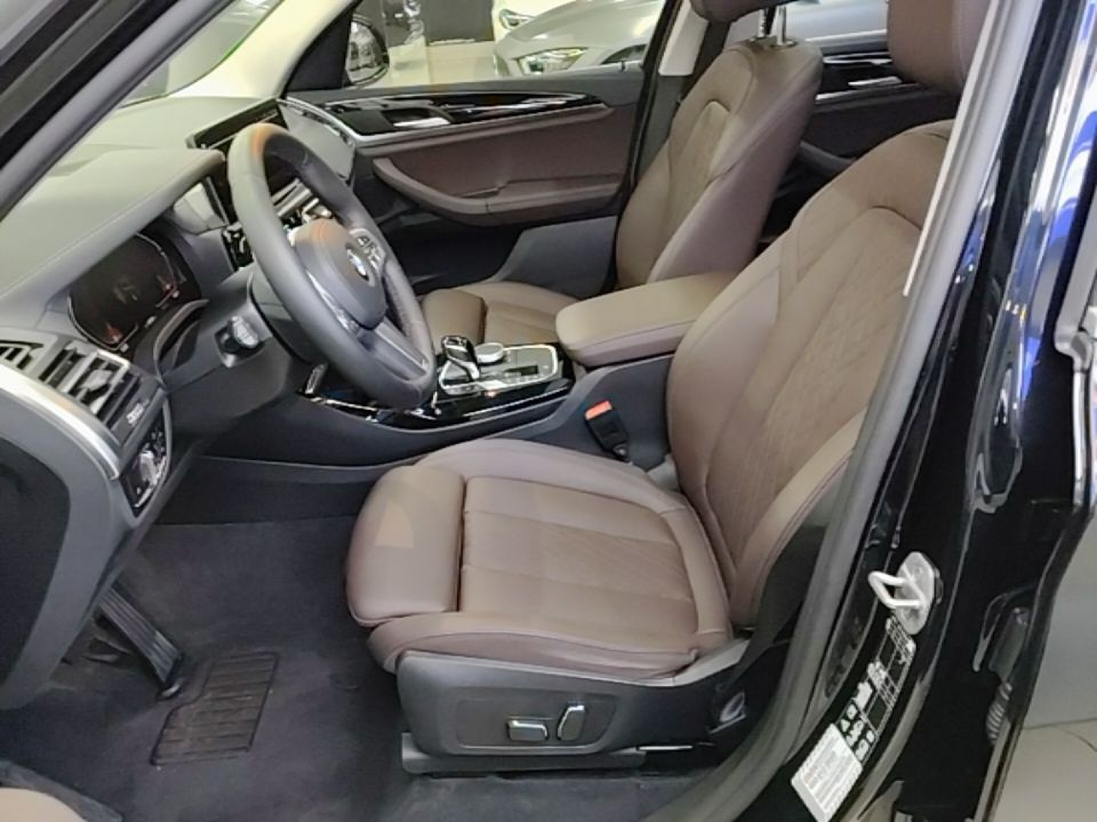 A primeira fila do carro