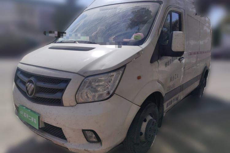 Used Foton Toano 2022 2.8T Manual Jixiang Van Long Wheelbase Ultra-High Roof Rear Dual Tires 3-Seater F2.8NS6B177L