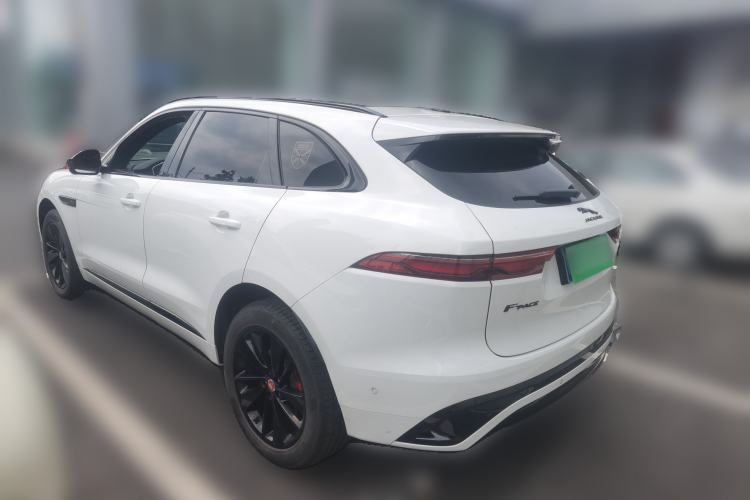 Used Jaguar F-PACE 2022 P250 R-Dynamic BLACK Rear Left 45 Deg