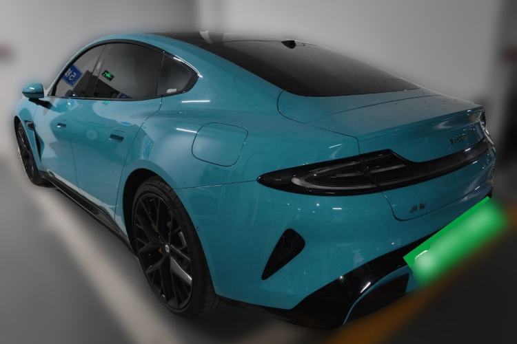 Used Xiaomi Auto SU7 2024 Four-Wheel Drive Ultra-Long Range Advanced Intelligent Driving Max Edition Rear Left 45 Deg