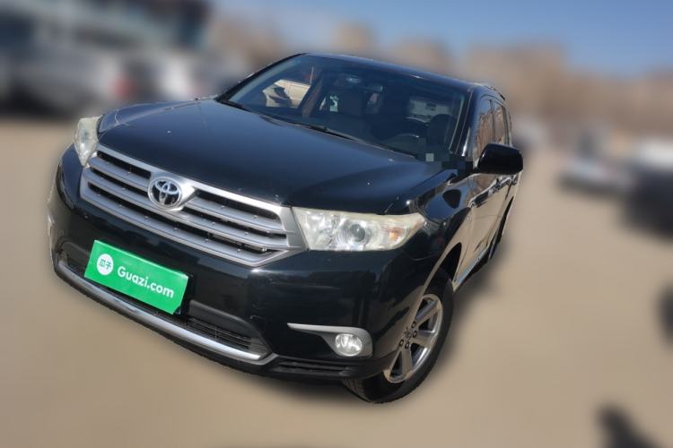 Used Toyota Highlander 2013 2.7L Two-Wheel Drive 5-Seater Purple Gold Edition