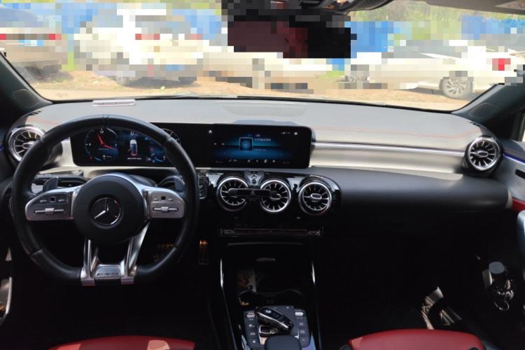 Used Mercedes-Benz A AMG 2019 AMG A 35 L 4MATIC Center Console