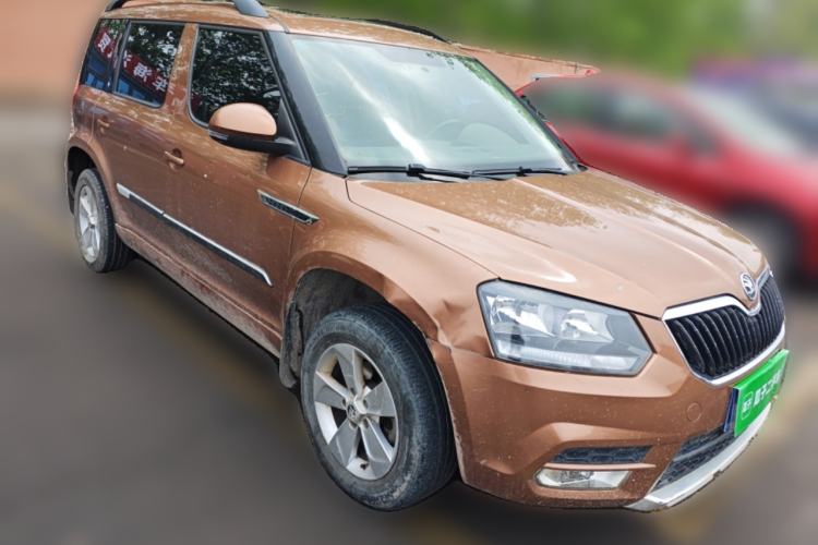 Used Skoda Yeti 2016 1.4TSI DSG Advanced Edition Front Right 45 Deg