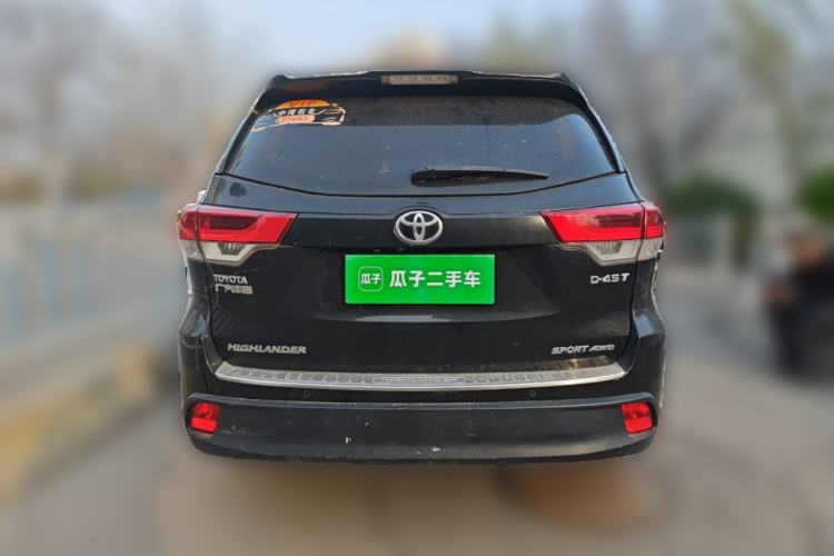 Used Toyota Highlander 2018 2.0T Four-Wheel Drive Luxury Edition 7 Seats China V Emission Standard
