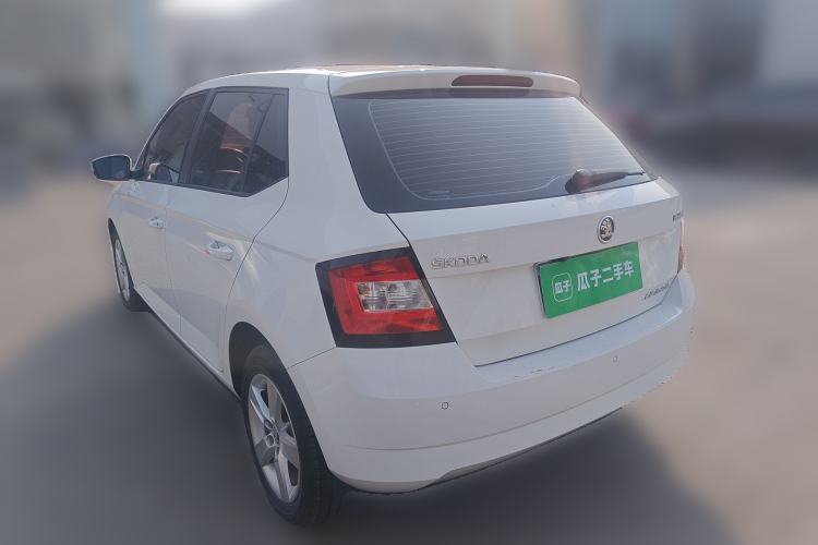 Used Skoda Fabia 2017 1.4L Automatic Car Enjoy Edition Rear Left 45 Deg