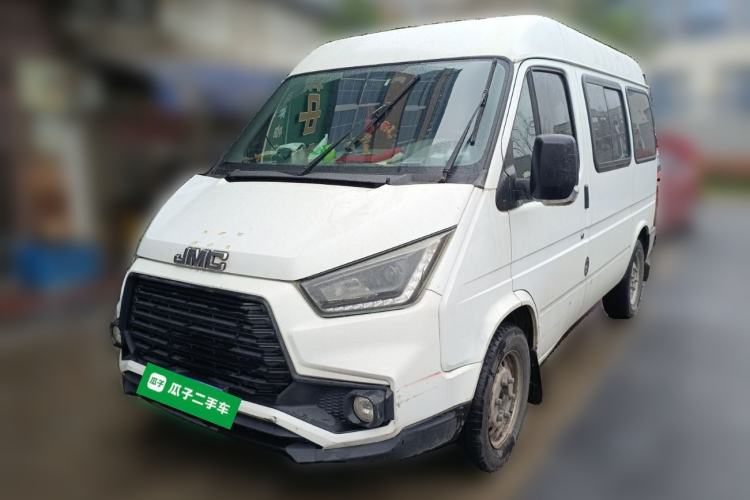 Used JMC Transit 2019 2.8T Commercial Version Short Wheelbase Mid-Roof 6-Seater China VI JX493