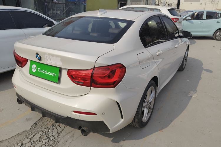 Used BMW 1 Series 2021 120i M Sport Night Edition Rear Right 45 Deg