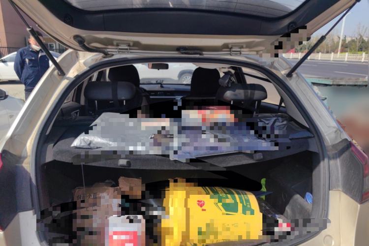 Used Geely Auto Vision X3 2019 Upgraded Model 1.5L Manual Elite Version Trunk