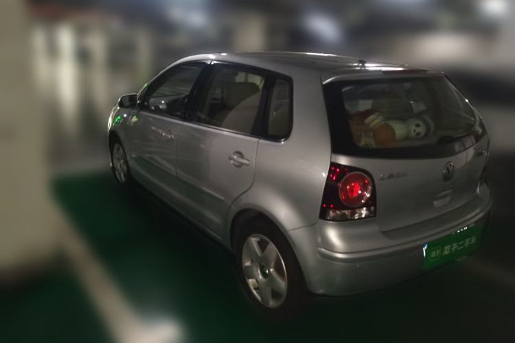 Used Volkswagen Polo 2009 Jingqing 1.6L Automatic Fashion Edition Rear Left 45 Deg