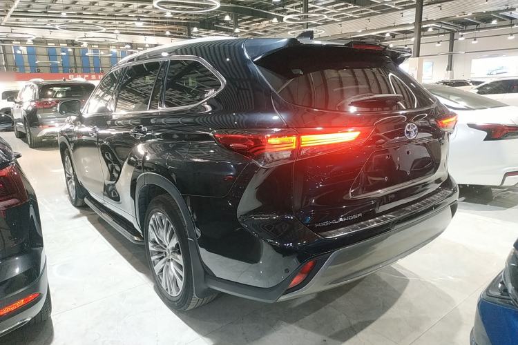 Used Toyota Highlander 2022 Dual-Engine 2.5L Four-Wheel Drive Prestige Version 7 Seats Rear Left 45 Deg