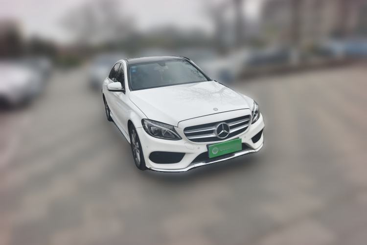 Used Mercedes-Benz C-Class 2016 C 200 L Sport Edition Front Right 45 Deg