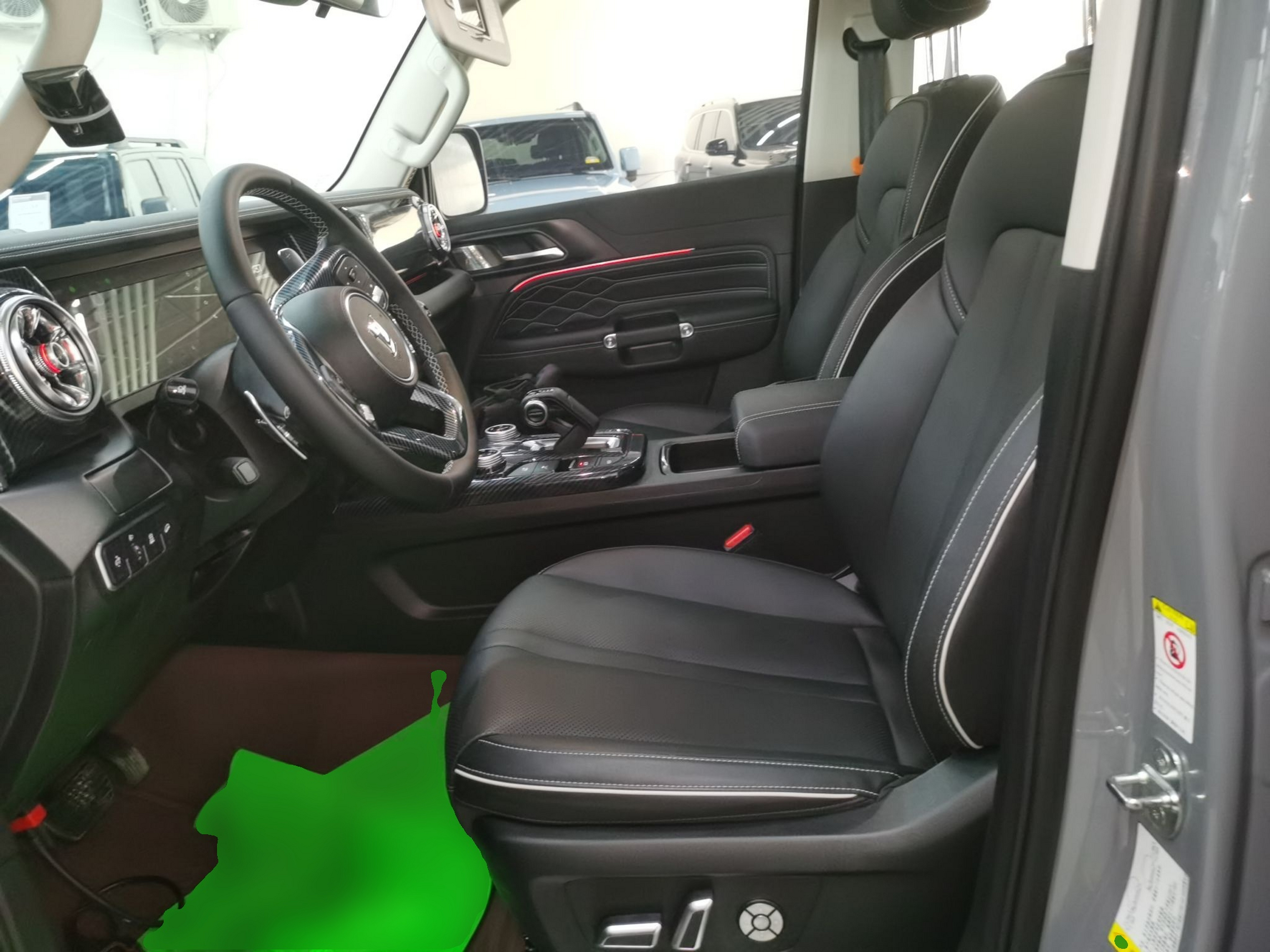 Interior delantero
