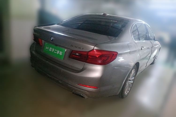 Used BMW 5 Series 2018 525Li Luxury Package Rear Right 45 Deg