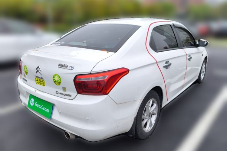 Used Citroen Elysee 2017 1.6L Manual Fashion Model Rear Right 45 Deg