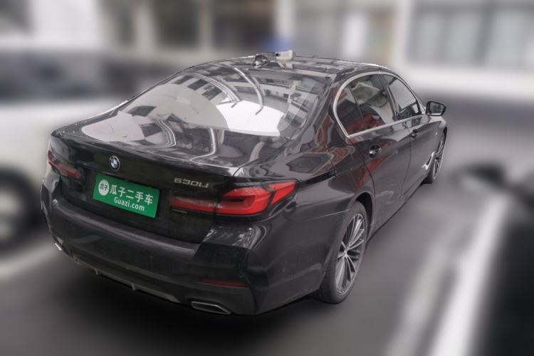 Used BMW 5 Series 2021 530Li Leading Model M Sport Package Rear Right 45 Deg